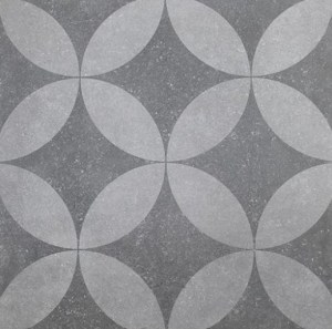 SB Keramisch Tegel Blue Label 20MM Graphite DECOR 100x100x2cm A. van Elk BV